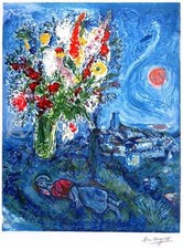 Beautiful Marc Chagall Signed