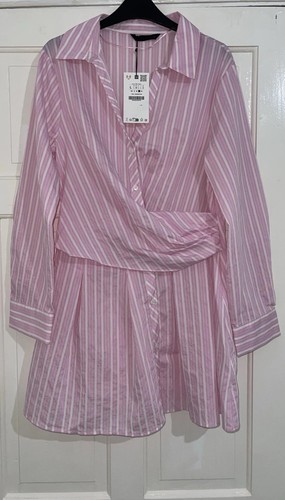 Zara rosa bianco righe - zara,