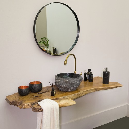 Piano lavabo legno teak - piano,