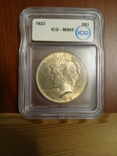 Dollaro della Pace 1922 MS65