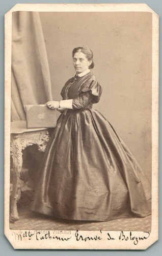 Cdv 1870 italie femme - cdv,