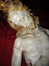 CRISTO MORTO la Deposizione opera singola unica dello scultore Eugenio PATTARINO