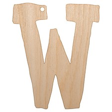 Letter W Uppercase Cute