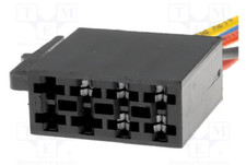 CAVO CONNETTORE ISO SPINA MASCHIO AUTORADIO ALIMENTAZIONE ALTOPARLANTI 5 PIN