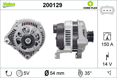 Valeo alternatore generatore - valeo,