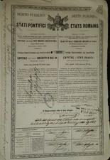 1860 Papal States 100 Francs