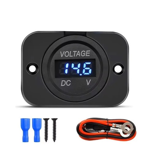 Voltmetro digitale 12v 24v - voltmetro, dc
