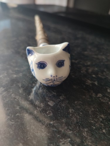 Pipa vintage testa gatto - pipa, in