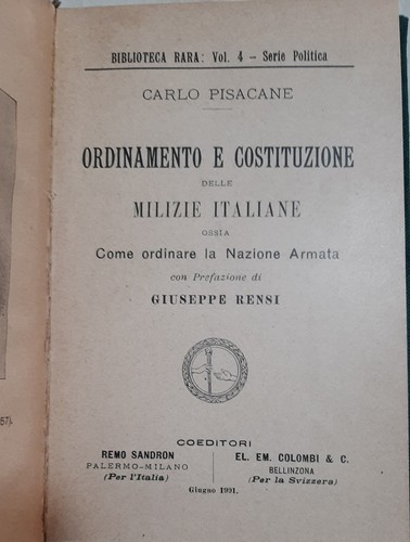 Carlo pisacane ordinamento e - carlo,