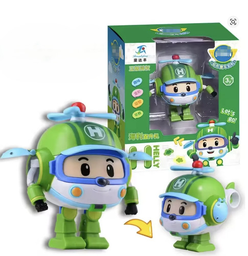 Modellino robot robocar poli - robot,