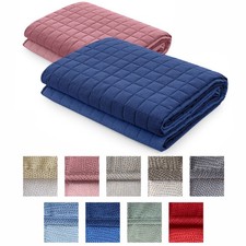 Trapuntino Gabel Chromo copriletto trapuntato double face tinta unita cotone