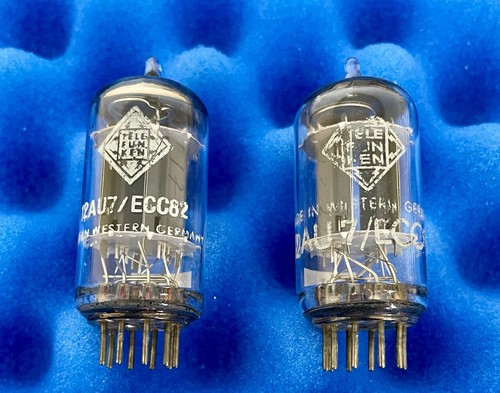 Due tubi telefunken - telefunken, ecc82