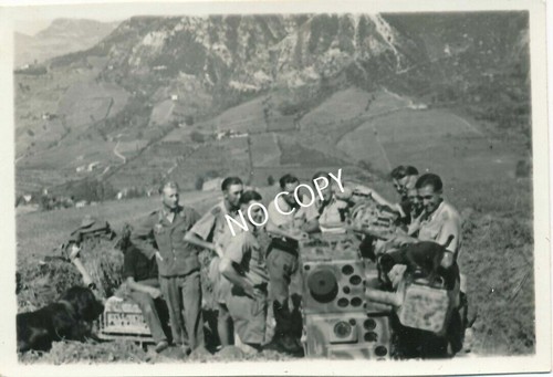 Foto soldati posizione - wk,