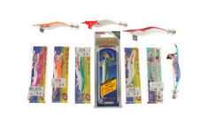 YO-ZURI Lotto 10 TOTANARE in PVC - Misure 2.5 - 3.0 OITA originali Seppie - AB90