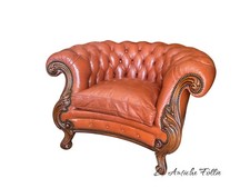 Poltrona chesterfield barocca - chesterfield,