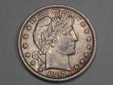 XF+ 1897 Dollaro D'Argento