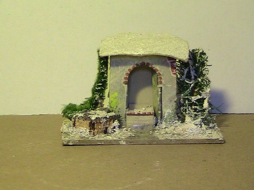 Casetta per presepe vintage - casetta ,