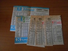 SCHEDINA TOTOCALCIO CONCORSO n.31-1979 + SISTEMA