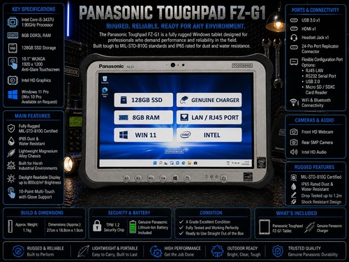 Tablet panasonic toughpad - tablet, 10.1