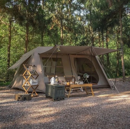 Tenda glamping lusso due