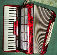 fisarmonica Settimio Soprani a piano 96 bassi Vintage - 39 tasti modello Napoli