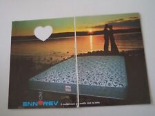 advertising Pubblicità 1970 MATERASSO ENNEREV