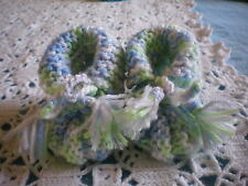 SCARPINE NEONATO IN LANA  FATTE A FERRETTI - BABY SHOES