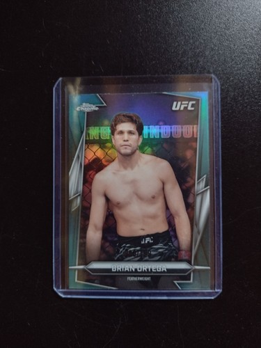 2026 topps chrome ufc brian - topps,