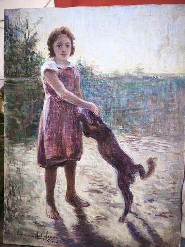 Dipinto olio tela - dipinto, corinna