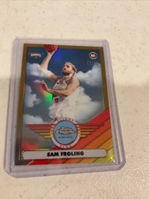 2022-23 TOPPS CHROME NBL SAM FROLING FLIGHT CLUB GOLD 17/50 Illawarra Hawks