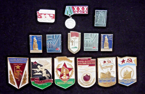 Set distintivi sovietici - set,