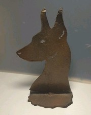 Metal Handmade Doberman