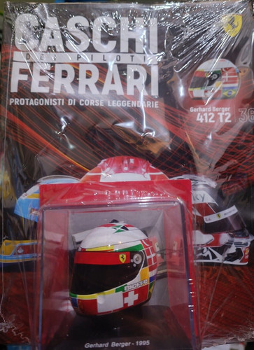 Gerhard berger helmet - gerhard,