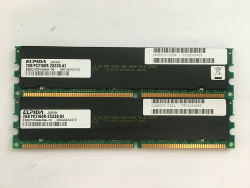 Elpida 4gb 2x2gb ddr1 ecc - elpida, -2x2gb