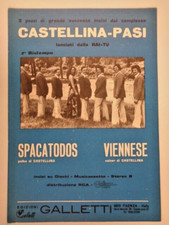 CASTELLINA PASI Spacatodos Viennese SPARTITO