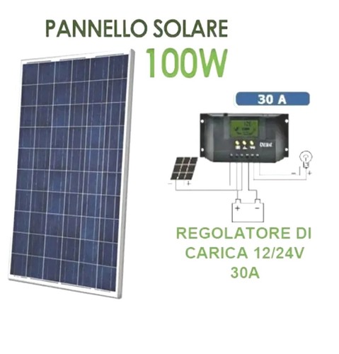 Kit 100w pannello energia - 100w,