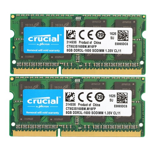Crucial ddr3l gb - crucial, 16
