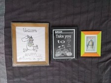 3 CORNICI PORTAFOTO VARIE