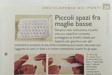 Scheda tecnica Punti Uncinetto
