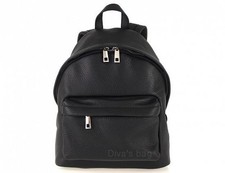 ZAINO IN VERA PELLE NERO MADE