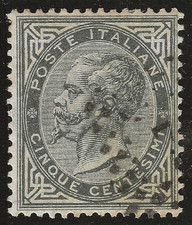 1863 Regno d'Italia - 5 cent
