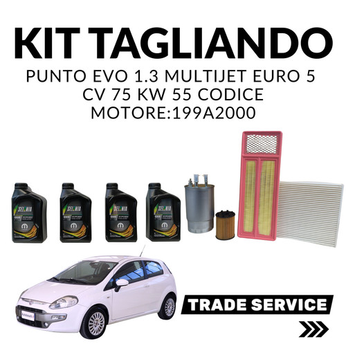 Kit tagliando punto evo - tagliando,