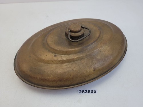 Borraccia termica ottone ovale