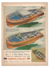 Chris Craft Motor Boats Print