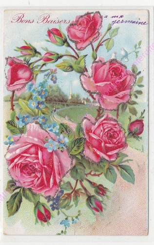 Cartolina gaufree goffrato - cartolina,