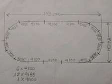 Fleischmann N, Circuito Completo De Iniciaciacion 153cm×86cm, Muy Buen Estado.