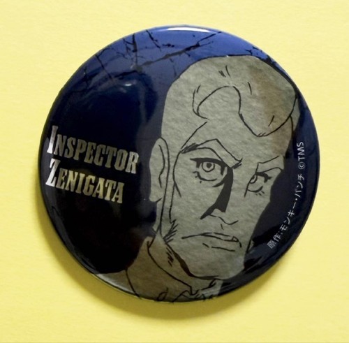 Distintivo metallico lupin - lupin, iii