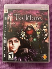 Folklore PlayStation 3 CIB con scheda di registrazione allegata disco perfetto