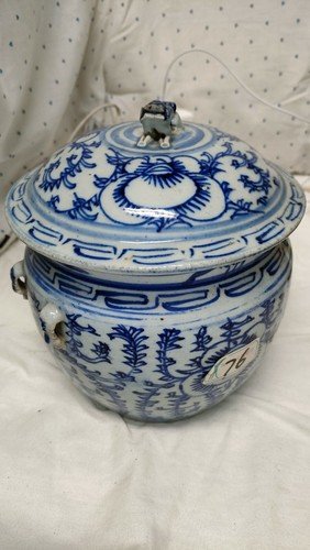 Vaso cinese vintage antico - vaso,
