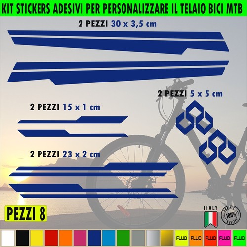 Adesivi bici mtb compatibili - adesivi,